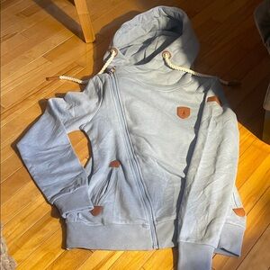 Wanakome Baby Blur Hoodie with Brown Accents
